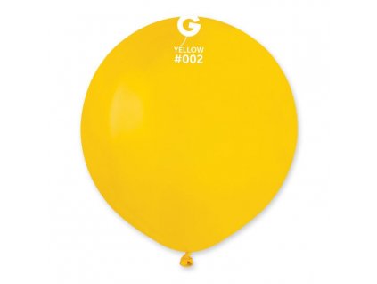 Balónek latexový 48 cm – Pastelový žlutý -1 KS