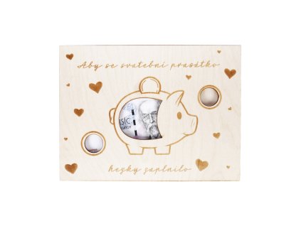 Velká kapsa na peníze - Prasátko