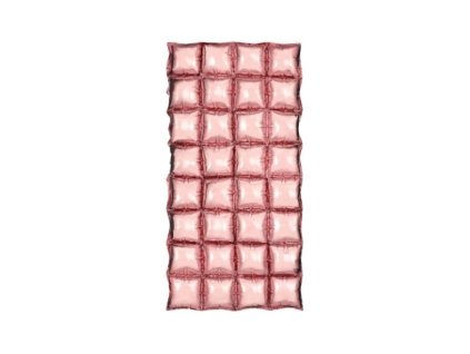 Balónková mozaika - závěs - foto pozadí - rosegold - 72 x 143 cm