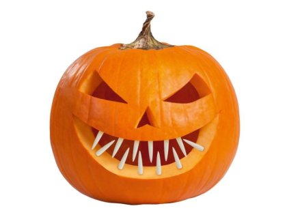 Dekorace zuby do dýně - pumpkin - Halloween - 12 ks