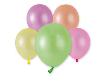 Balónek latexový MINI - 13 cm – NEONOVÉ 1 KS