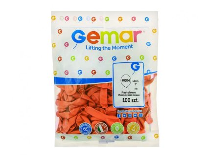 Balónek latexový MINI - 13 cm – Oranžové 100 KS