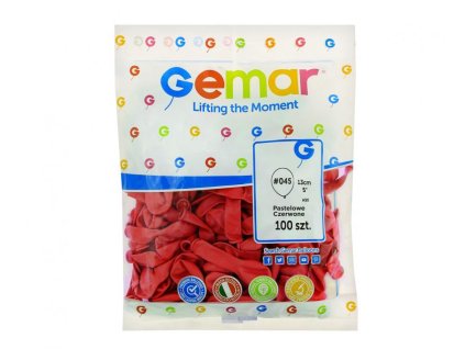 Balónek latexový MINI - 13 cm –  Červené 100 KS