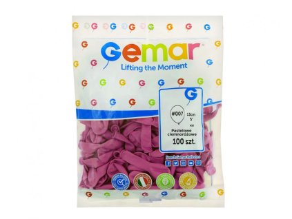 Balónek latexový MINI - 13 cm –  Fuchsiová 100 KS