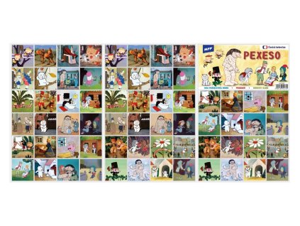 pexeso 3xA4 Večerníčky ČT 2 5301048