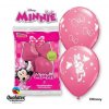 Balónky myška Minnie 30 cm - 6 ks