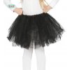 Dětská černá sukně TUTU 31cm