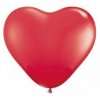Balónky 10" pastelové červené srdce 100 ks