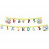 Banner Prasátko Peppa - Happy Birthday, 230 cm