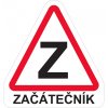 magnet znacka zacatecnik s textem