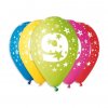 Balónky potisk čísla "9" - 5ks v bal. 30cm