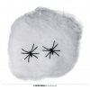 Pavučina bílá 20g + 2 pavouci - Halloween