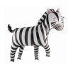 0023219 foliovy balonek roztomila zebra 80 x 78 cm