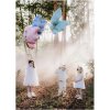 Balón fóliový Motýl - růžový - 90 cm