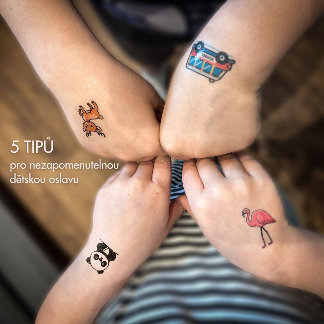TIPY pro nezapomenutelnou dětskou oslavu