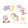 dočasné tetování pro děti – unicorn design