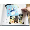 Svatební samolepky do knihy hostů – sada A4 pro svatební album s polaroidy