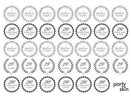 svadobne tetovanie datum a jmena na mieru svadobna zabava