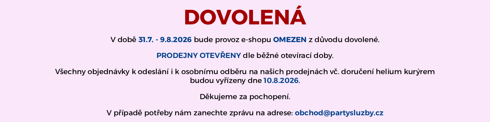 Dovolená