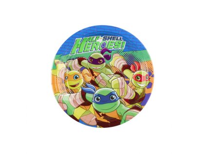 Papírové talířky Želvy Ninja Half-Shell Heroes 18 cm, 8 ks