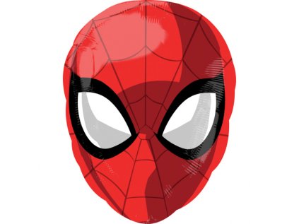 Balonek fóliový Spiderman hlava, 43 cm