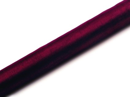 Organza červená temná, 36 cm x 9 m