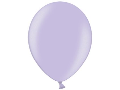 Balonek latex fialový světlý metalický, 30 cm