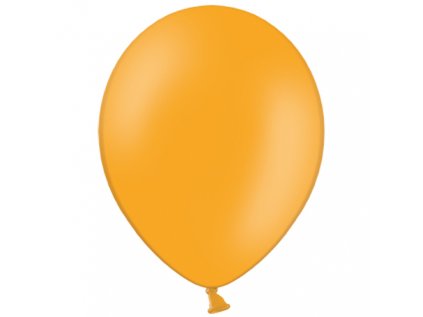 Balonek latex oranžový pastelový, 30 cm