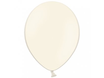 Balonek latex smetanový světlý pastelový, 30 cm