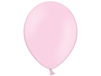 Balonek latex růžový světlý pastelový, 30 cm
