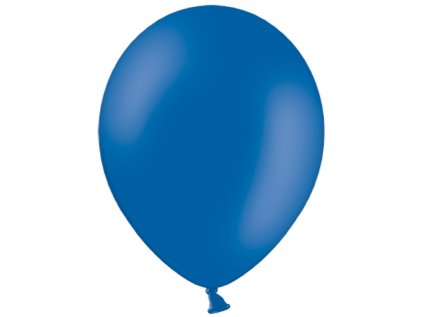Balonek latex modrý tmavý pastelový, 30 cm