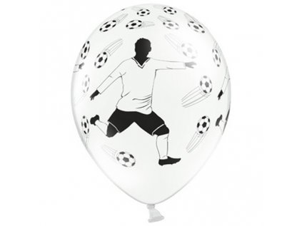 Balonek latex Fotbalista, 30 cm