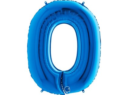 Fóliové číslo 0 modré, 102 cm