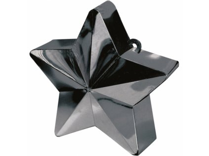 Balonkové těžítko hvězda černá, 150 g