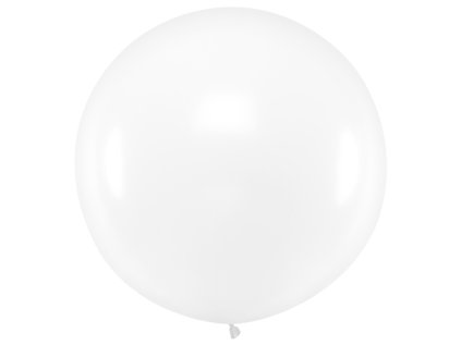 Jumbo balon průhledný, 1 m