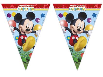 Plastová girlanda Mickey Mouse, 230 cm