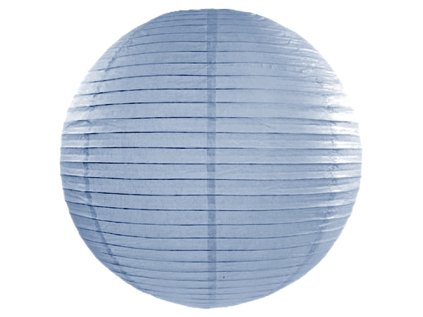 Lampion 65 cm modrý