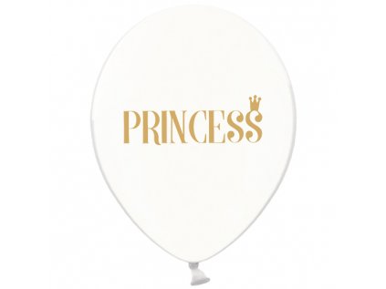 Balonek latex Princess, 30 cm