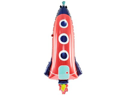 Balonek fóliový Raketa, 115 cm