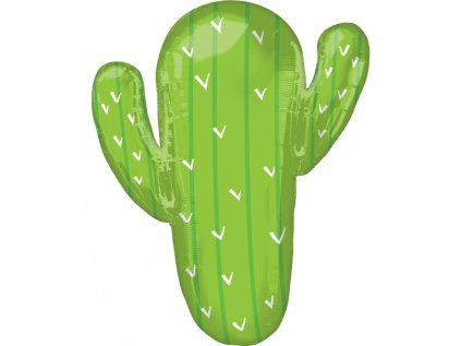 Balonek fóliový Kaktus, 78 cm