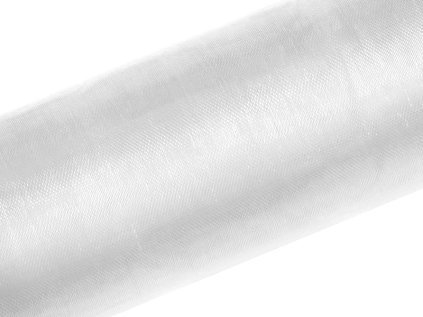Organza bílá XXL, 150 cm x 50 m