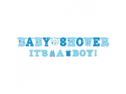 Banner Baby Shower / It’s a Boy, 2 ks