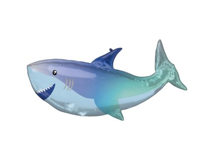 Balonek fóliový Žralok, 96 cm