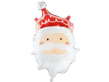Balonek fóliový Santa, 60 cm
