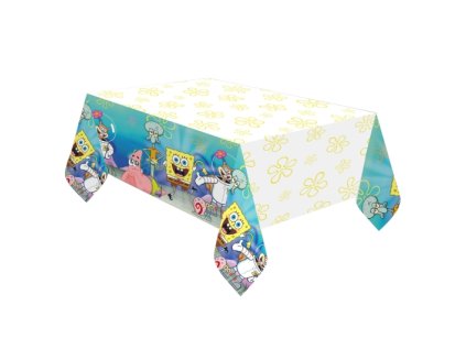 Papírový ubrus Spongebob, 120 x 180 cm