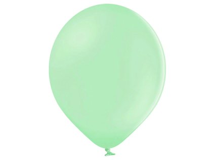 Balonek latex zelený bledý pastelový, 30 cm