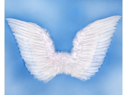 Andělská křídla bílá, 75 x 45 cm