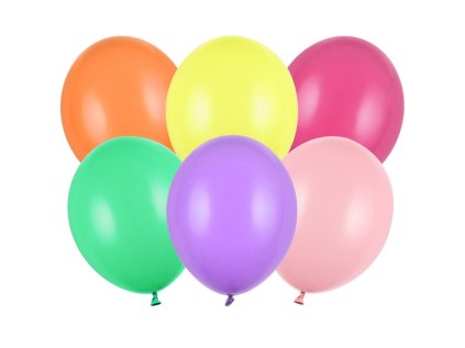 Balonky latex mix barev 30 cm pastelové, 100 ks