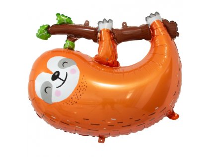 Balonek fóliový Lenochod, 68 cm