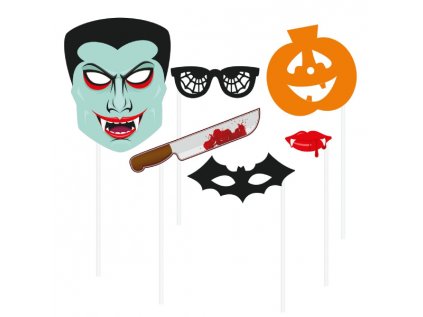 Fotorekvizity Halloween, 6 ks